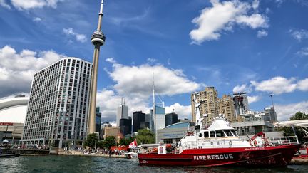 La ville de Toronto (Canada) et sa tour CN. (CREATIVE TOUCH IMAGING LTD / NURPHOTO)