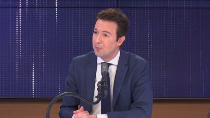 Guillaume Peltier, vice-président délégué des Républicains. (FRANCEINFO / RADIOFRANCE)