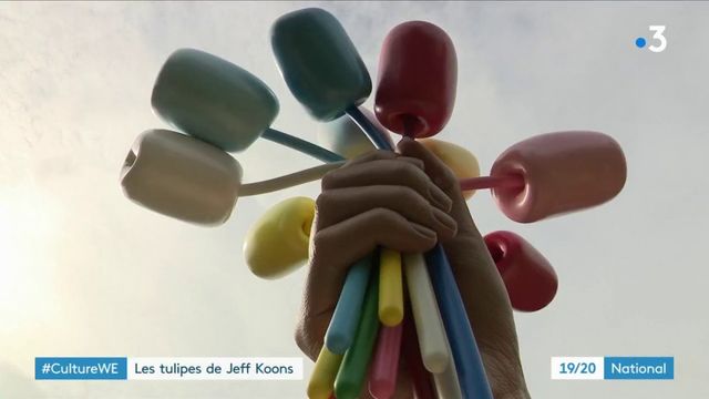 Culture : Les tulipes de Jeff Koons inaugurées à Paris