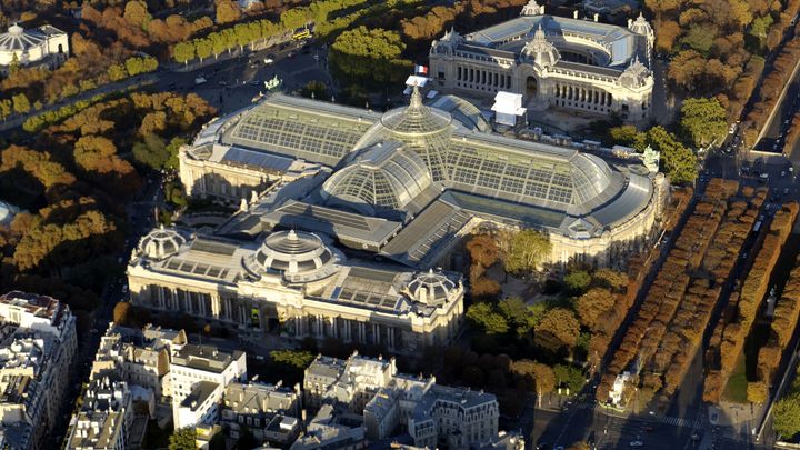 Vue aérienne du Palais de la découverte et du Grand palais (PHILIPPE GUIGNARD L'AIR IMAGES)