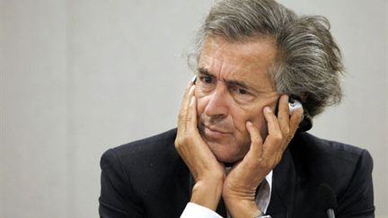 Bernard-Henri Lévy (6 septembre 2010) (AFP/PATRICK KOVARIK)