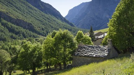 La vallée de l'Ubaye, dans les Alpes-de-Haute-Provence.&nbsp; (ONLY FRANCE / AFP)