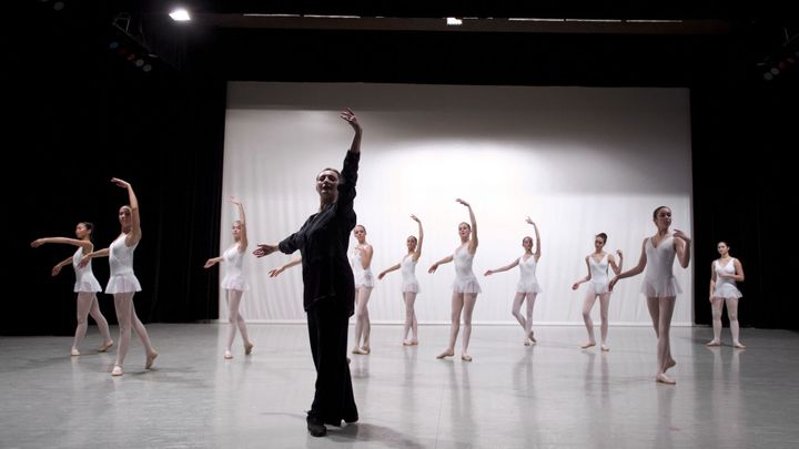 Répétition à l'école de danse pour le tricentenaire
 (Lionel Bonaventure/AFP)