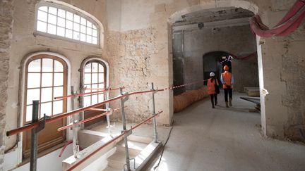 Musée Carnavalet en travaux, en 2018
 (Thomas SAMSON / AFP)