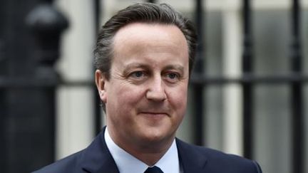 Le Premier ministre britannique, David Cameron, quittant le 10 Downing Street, sa résidence officielle, le 21 mars 2016 (REUTERS - Hannah McKay)