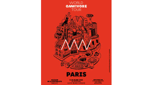 &nbsp; (Affiche du festival "Omnivore" © Omnivore)