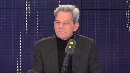 Pierre Pellarey, directeur général du Printemps Haussmann à Paris, invité de franceinfo le 21 décembre 2018. (FRANCEINFO / RADIOFRANCE)