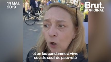 Ce 14 mai à Paris, des centaines de manifestants ont dénoncé la politique du gouvernement au sujet des personnes en situation de handicap. Brut a rencontré Pascale Ribes, vice-présidente de l'AFP France Handicap et organisatrice de la manifestation.