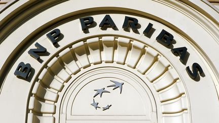 Le si&egrave;ge de BNP Paribas, &agrave; Paris. (WILFRIED LOUVET / ONLY FRANCE / AFP)