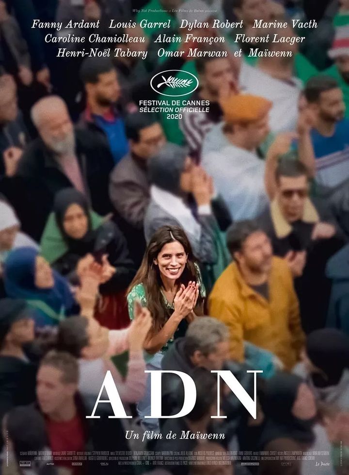 L'affiche de "ADN" de Maïwenn, un film franceinfo. (LE PACTE PRODUCTIONS)