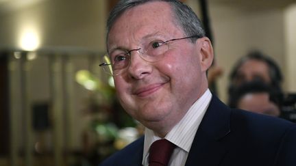 Philippe Bas le 12 septembre 2018 au Sénat.&nbsp; (BERTRAND GUAY / AFP)