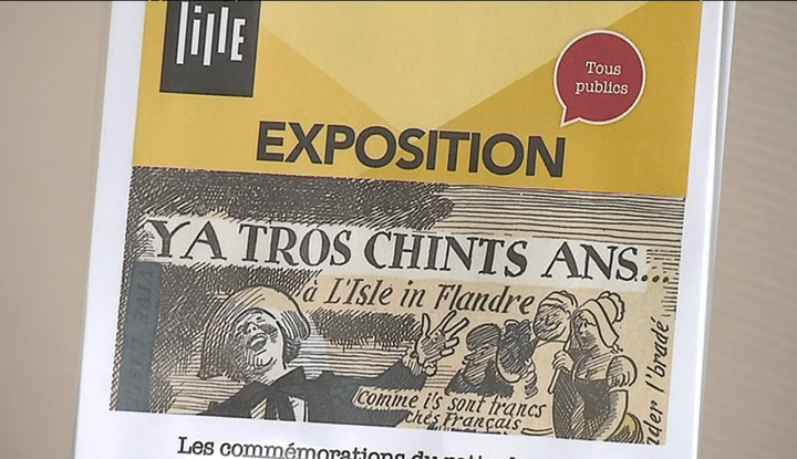 Une affiche faite pour fêter les 300 ans du rattachement de Lille à la France 
 (France 3/ Culturebox)