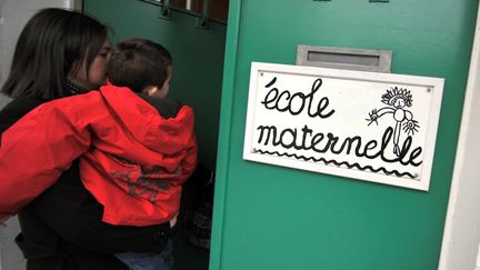 L'&eacute;cole maternelle Pigaci&egrave;re, &agrave; Caen (Calvados), le 29 janvier 2009.&nbsp; (MYCHELE DANIAU / AFP)