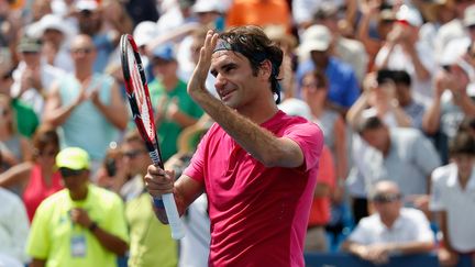 La joie de Roger Federer (ROB CARR / GETTY IMAGES NORTH AMERICA)