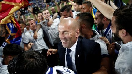 L'entraîneur du Real Madrid, Zinédine Zidane (BURAK AKBULUT / ANADOLU AGENCY)