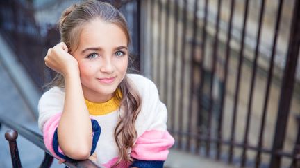 Angelina, 12 ans, a représenté la France à l'Eurovision Junior, après 14 ans d'absence tricolore dans ce concours de chant européen. (USACHEVA KSENIA)