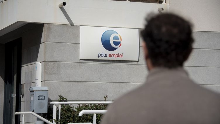 A Pôle emploi agency located in Hyères (Var).  (MAGALI COHEN / HANS LUCAS VIA AFP)