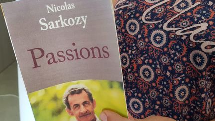 Passions, le nouveau livre de Nicolas Sarkozy sort ce jeudi 27 juin.&nbsp; (JEAN-FRANCOIS FREY / MAXPPP)