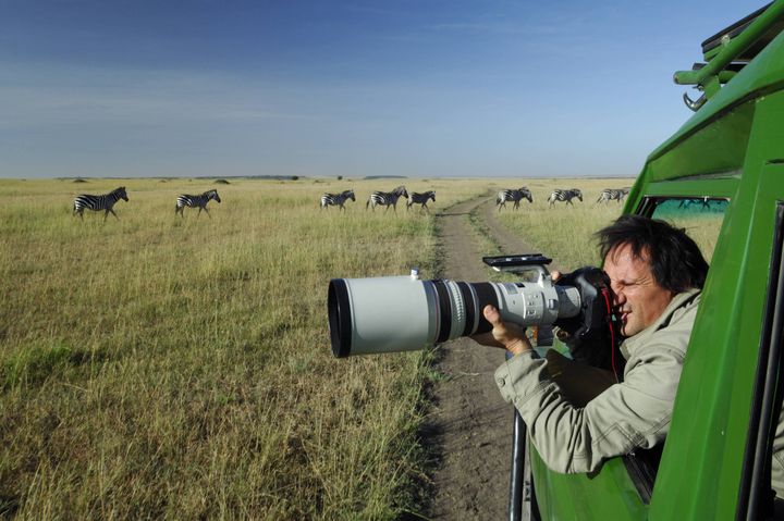 Tony Crocetta au Kenya
 (THIERRY GRUN / ONLY WORLD / ONLY FRANCE)