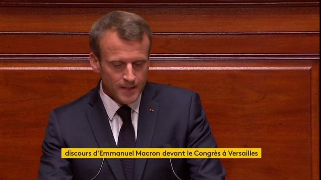 "Je sais que je ne réussis pas tout", lance Macron aux parlementaires