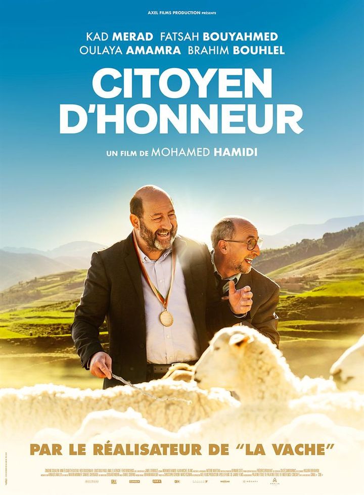 Movie poster "honorary citizen"by Mohamed Hamidi, an adaptation of the Argentinian film "Illustrious El Ciudadano" (APOLLO FILMS / ALLOCINE)