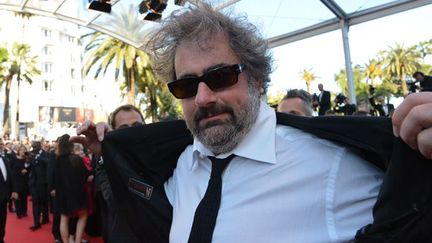 Gustave Kervern, lauréat du prix spécial du jury Un certain Regard avec Benoît Delépine pour &quot;Le Grand Soir&quot;, Cannes 2012
 (ALBERTO PIZZOLI/AFP)