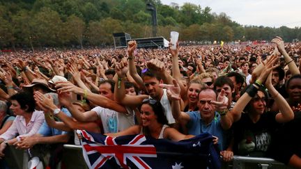 Le public de Rock en Seine, en 2015. (JEAN-BAPTISTE QUENTIN / MAXPPP)