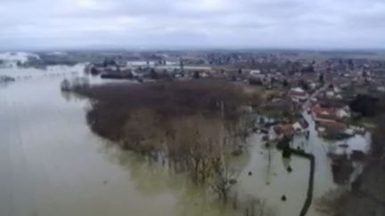 Inondations : la digue de la Saône n'a pas tenu pas face à la montée des eaux