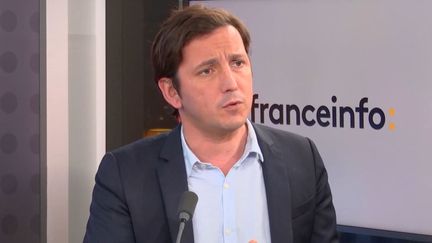 Aurélien Taché, député EELV, était l'invité de franceinfo le 31 octobre 2022. (FRANCEINFIO / RADIO FRANCE)