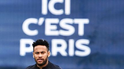 Neymar, le 17 août 2019 à Saint-Germain-en-Laye. (FRANCK FIFE / AFP)