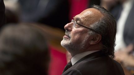 Le député (LR) Olivier Dassault à l'Assemblée nationale à Paris, le 18 novembre 2014. (JOEL SAGET / AFP)