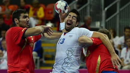 Karabatic cerné par les Espagnols