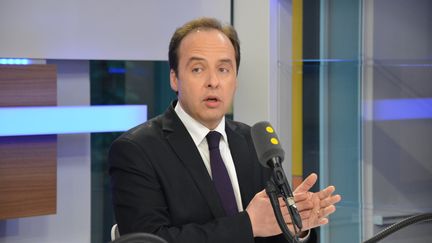 Jean-Christophe Lagarde, président de l’UDI, maire de Drancy. (RADIO FRANCE / JEAN-CHRISTOPHE BOURDILLAT)