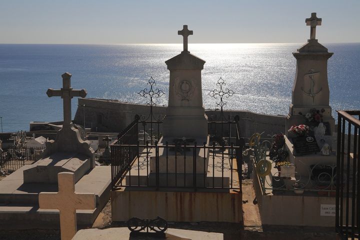 The marine cemetery of Sète, in Hérault.  (NICOLAS THIBAUT / PHOTONONSTOP / AFP)