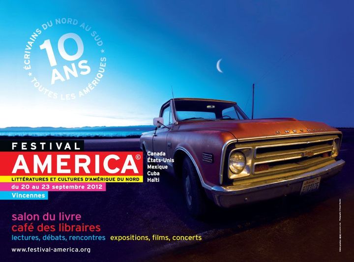 L&#039;affiche du 10e Festival America de Vincennes
 (DR)