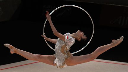 La gymnaste singapourienne&nbsp;Edlyn Ho Zen Yee, en compétition à Kuala Lumpur en Malaisie, le 26 août 2017. (GETTY IMAGES)