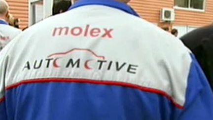 Dans l'usine Molex, fabrique de connecteurs automobiles installée en Haute-Garonne. (© France 2)