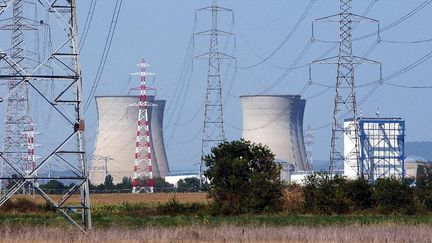 La centrale nucléaire du Bugey (Ain), le 11 août 2003. (PASCAL GEORGE / AFP)