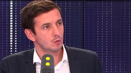 Le député LREM&nbsp;Aurélien Taché sur franceinfo. (FRANCEINFO)