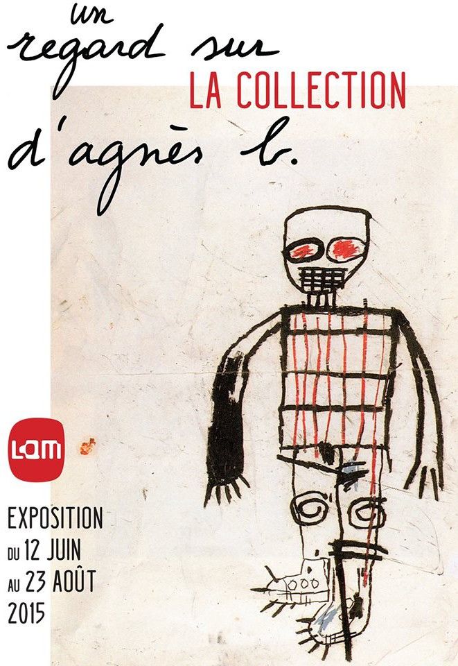 Affiche de l'exposition au LaM "Un regard sur la collection d'Agnès b."
 (LaM)