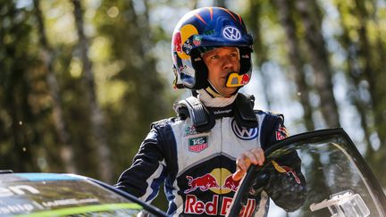 Sébastien Ogier (Volkswagen) dans les starting-blocks (BASTIEN BAUDIN / AUSTRAL)