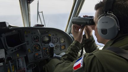 Des membres de la Marine française au large de l'Egypte, le 20 mai 2016. (ALEXANDRE GROYER / MARINE NATIONALE / AFP)