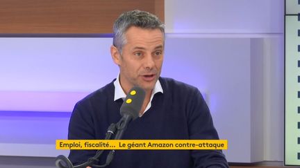 Frédéric Duval, directeur général d'Amazon France. (RADIO FRANCE)