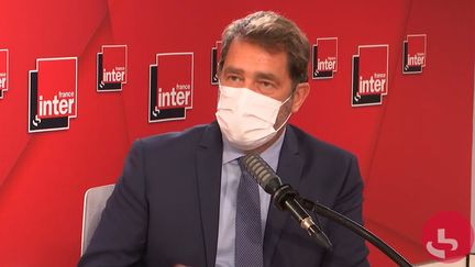 Christophe Castaner, ancien ministre de l'Intérieur, président du groupe LREM à l'Assemblée Nationale et député des Alpes-de-Haute-Provence, le 9 juin 2021 sur France Inter. (FRANCEINTER / RADIO FRANCE)