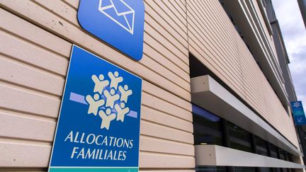 Caisse d'allocations familiales à Versailles, le 30 septembre 2020. (VINCENT ISORE / MAXPPP)