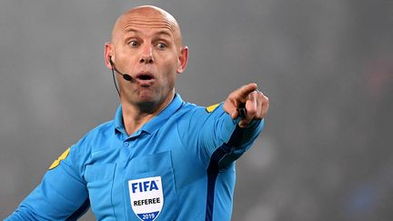 French referee Amaury Delarue during the"a Ligue 1 match between PSG and Nantes, in 2019. (FRANCK FIFE / AFP)