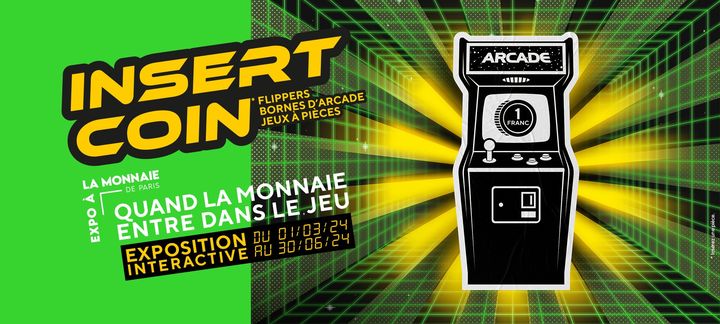 L'exposition "Insert Coin" est à découvrir jusqu'au 30 juin à la Monnaie de Paris. (MONNAIE DE PARIS)