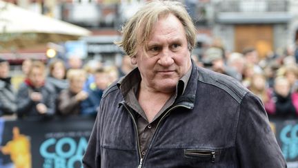 L'acteur fran&ccedil;ais G&eacute;rard Depardieu en Belgique, le 1er novembre 2013. (LAURIE DIEFFEMBACQ / BELGA MAG / AFP)