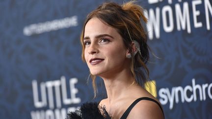 L'actrice Emma Watson, lors de la première de "Les filles du docteur March", à New York, en 2019.&nbsp; (ANTHONY BEHAR/SIPA USA/SIPA / SIPA USA)