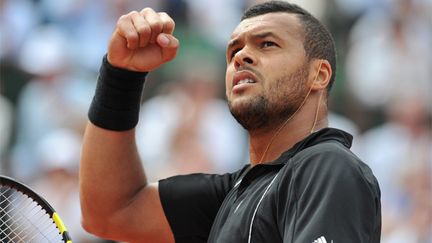 &nbsp; (Pour la deuxième fois de sa carrière, Tsonga atteint le dernier carré de Roland Garros © MaxPPP)